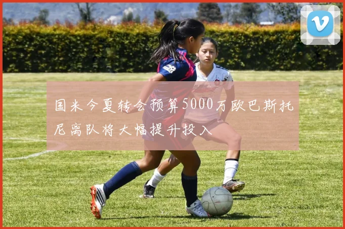 国米今夏转会预算5000万欧巴斯托尼离队将大幅提升投入